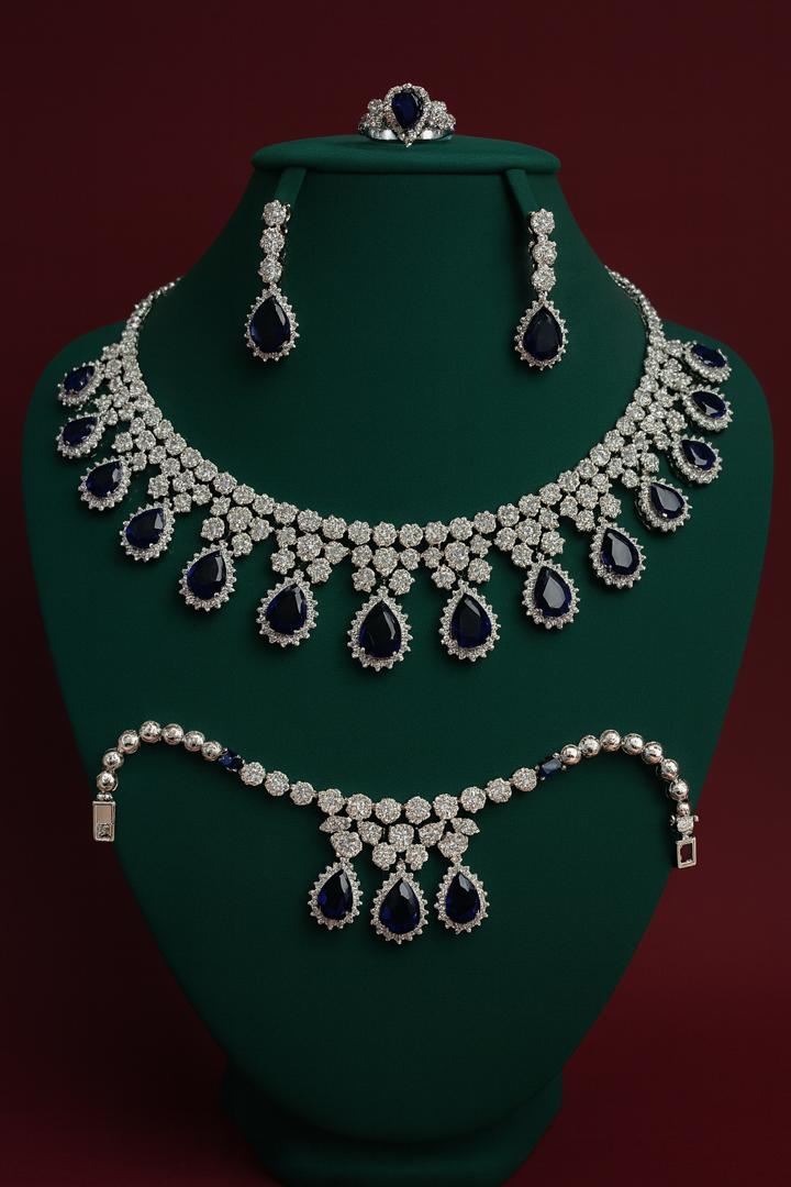 The Regal Sapphire Bloom