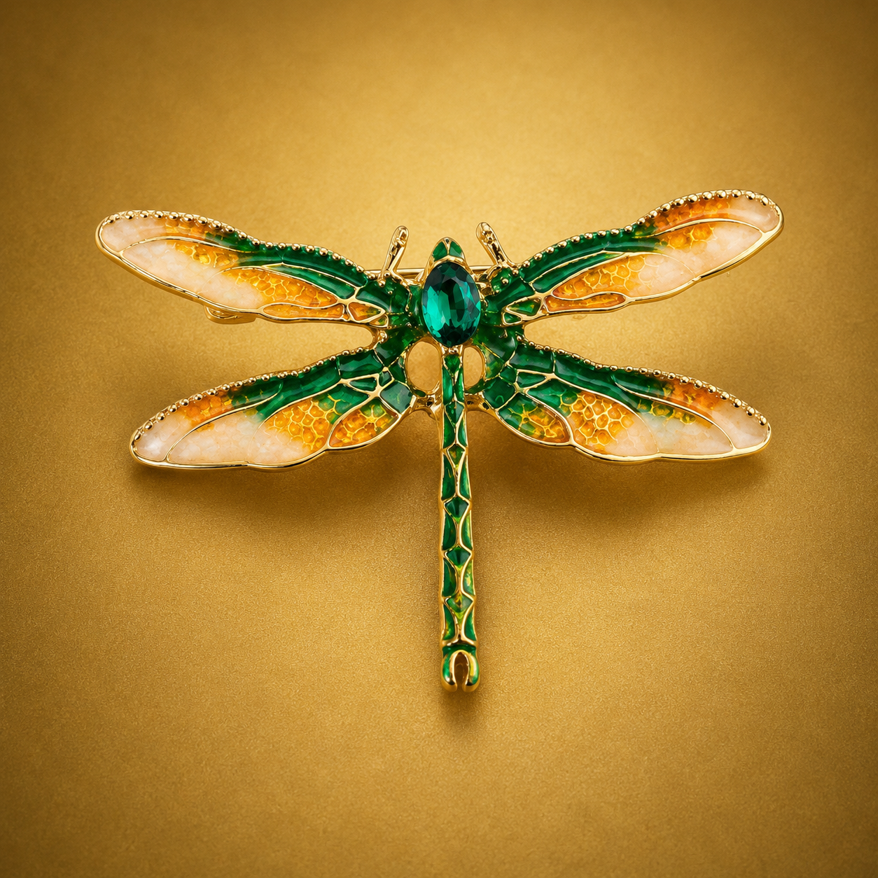 Dragonfly Reverie Brooch