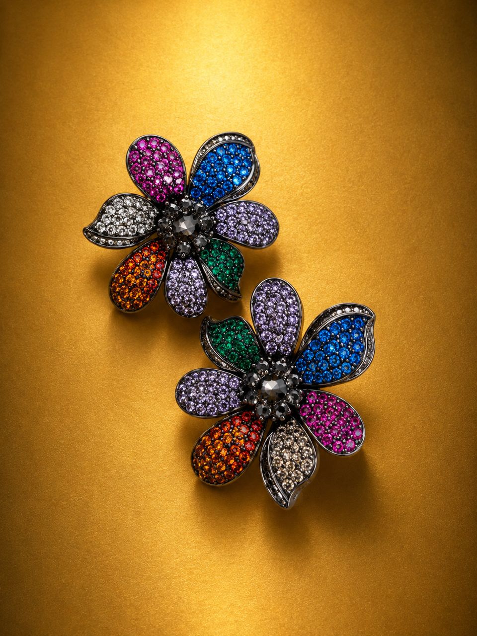 Prism Bloom Stud Earrings