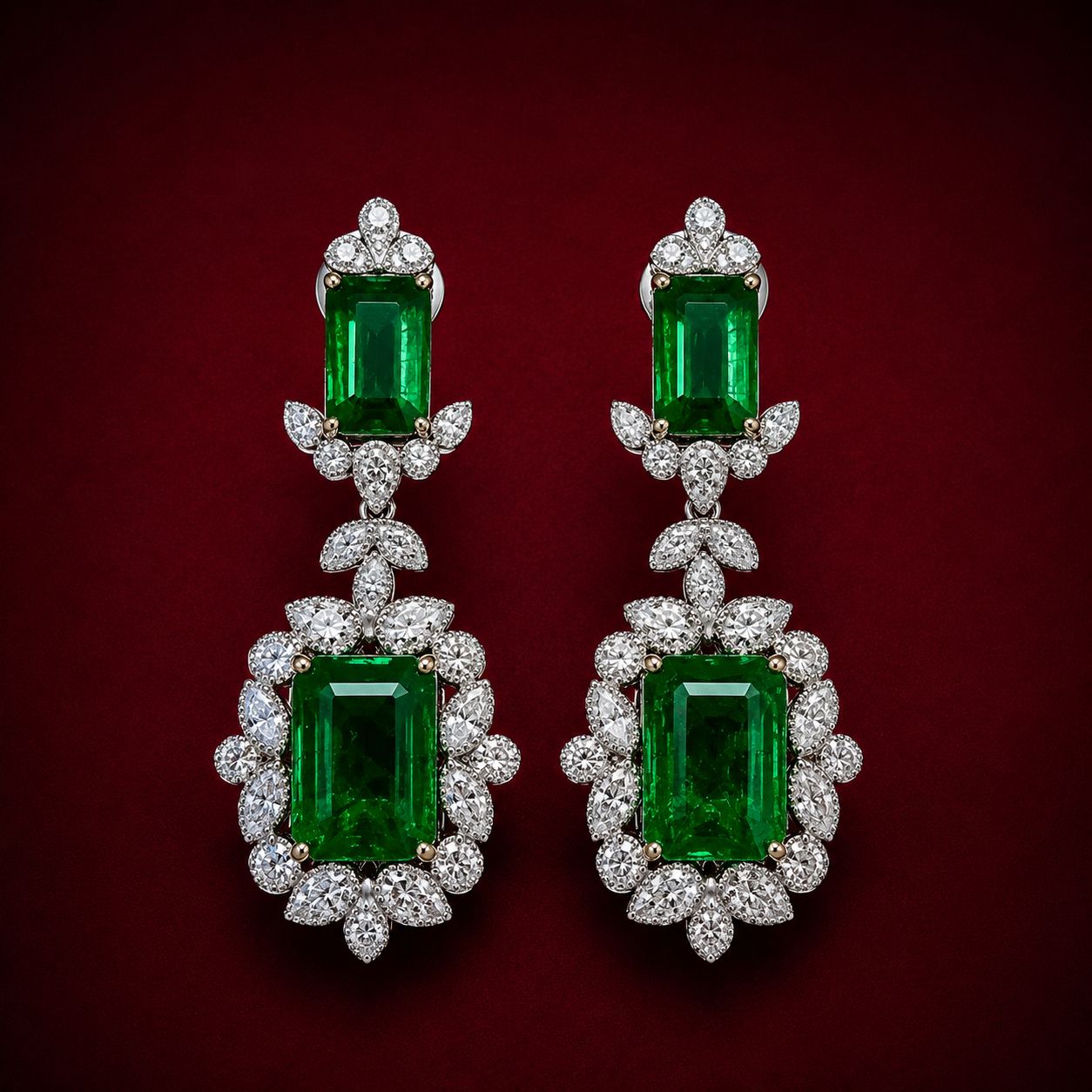 Imperial Verdure earrings