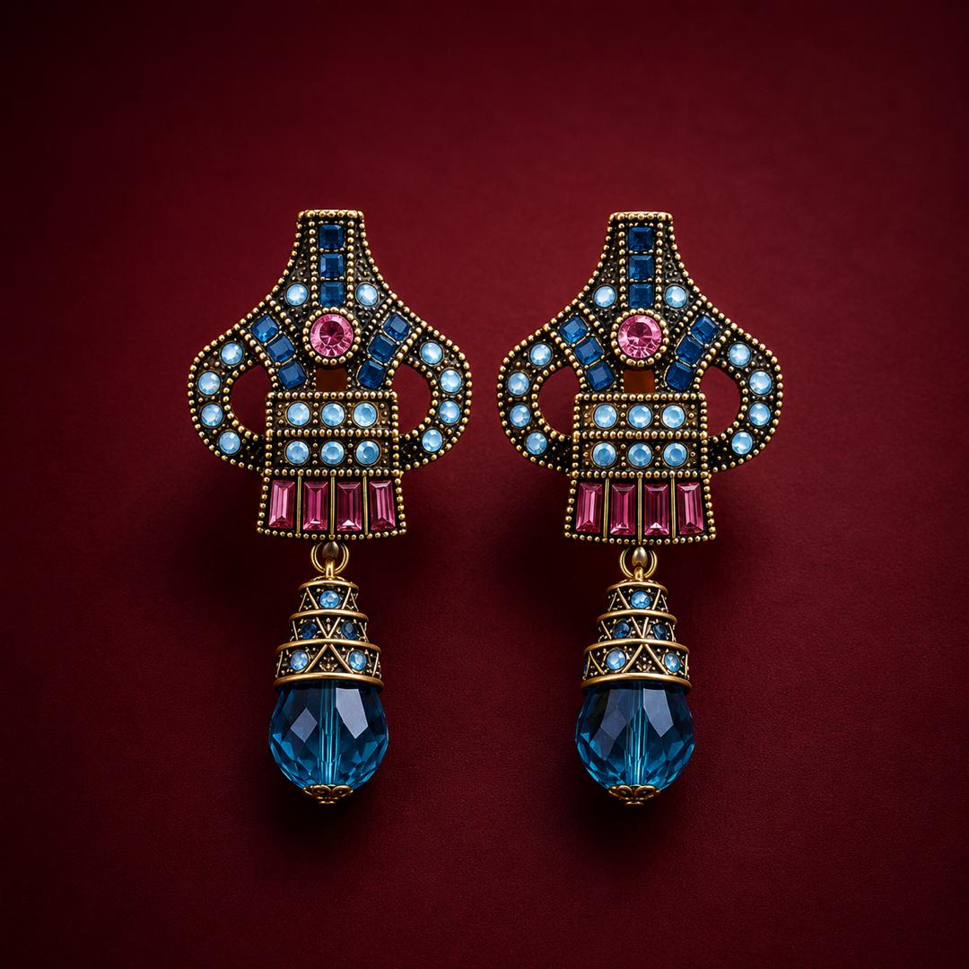 Azure Regalia Earrings