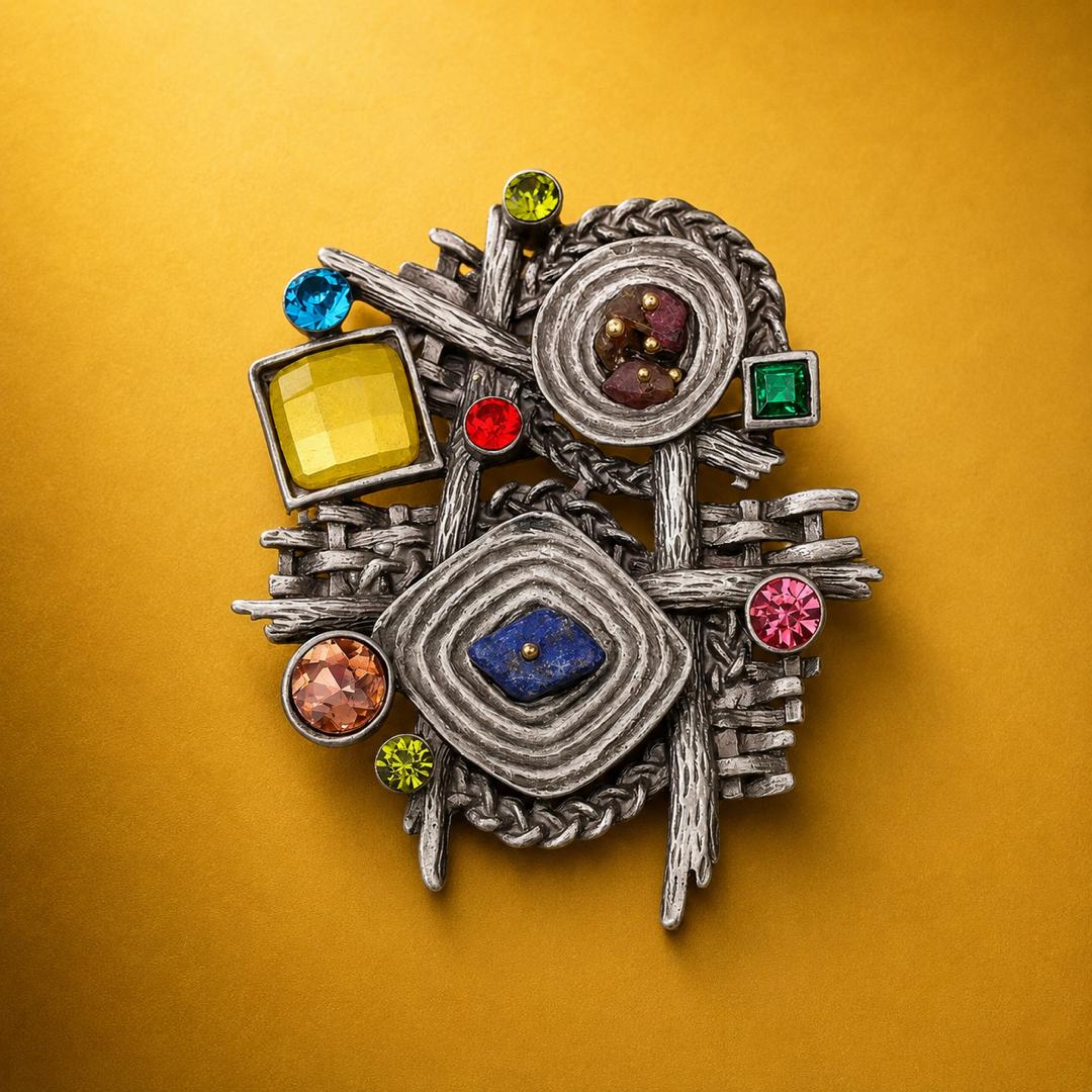 Atelier Mosaic Brooch