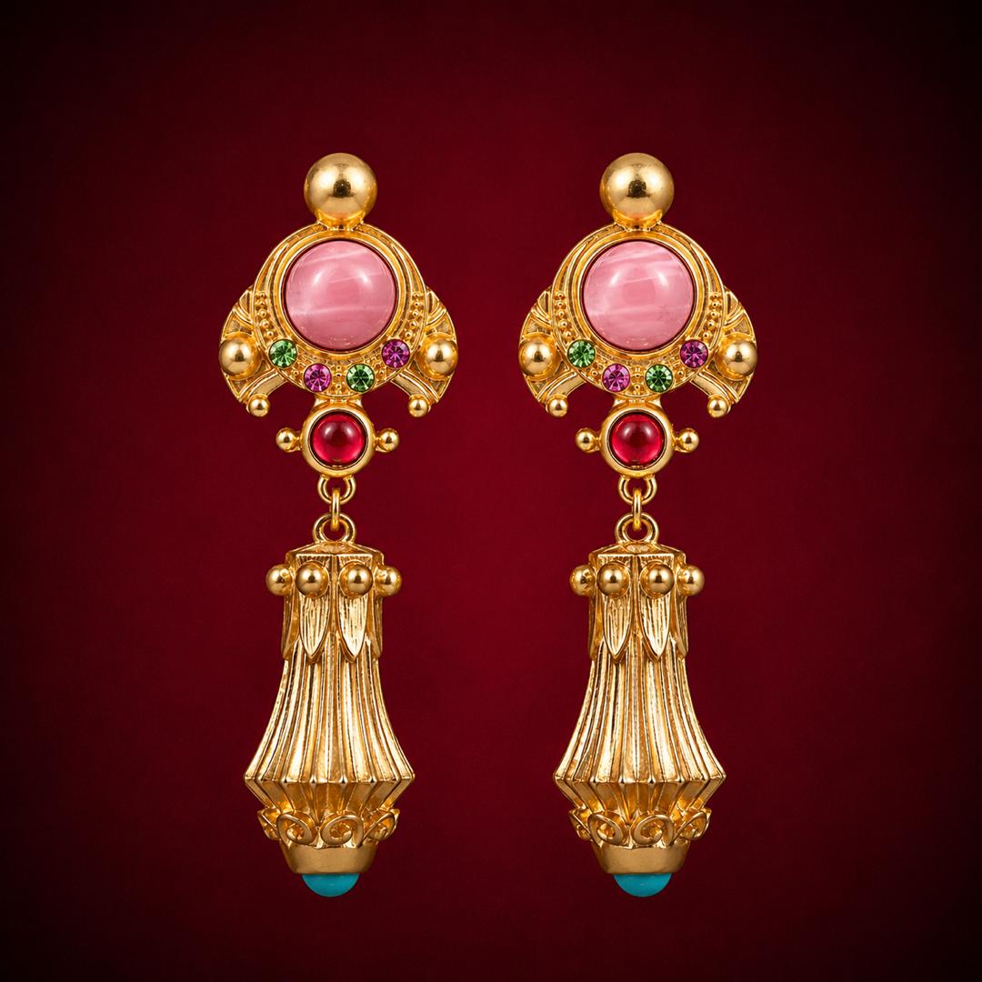 The Palis Rose Earrings