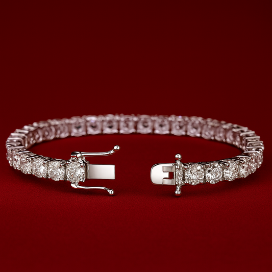 Sterling Silver Tennis Bracelet