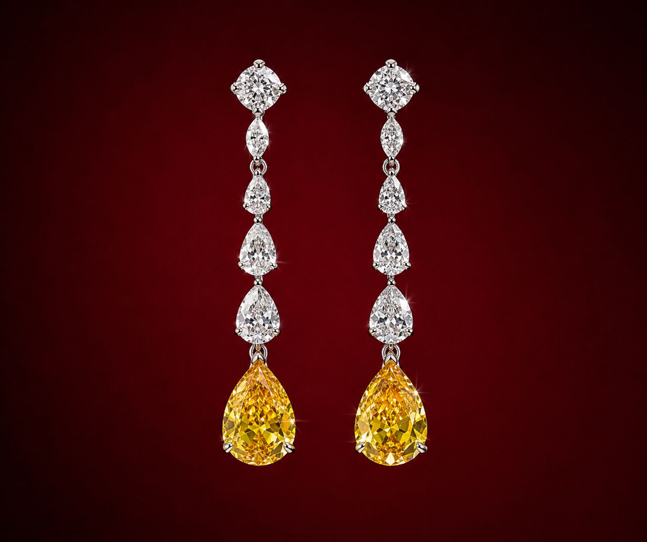 Sunfire Cascade Earrings