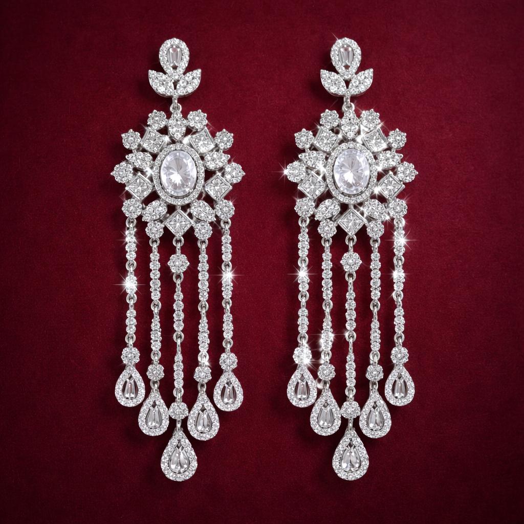 Starlit Cascade Earrings