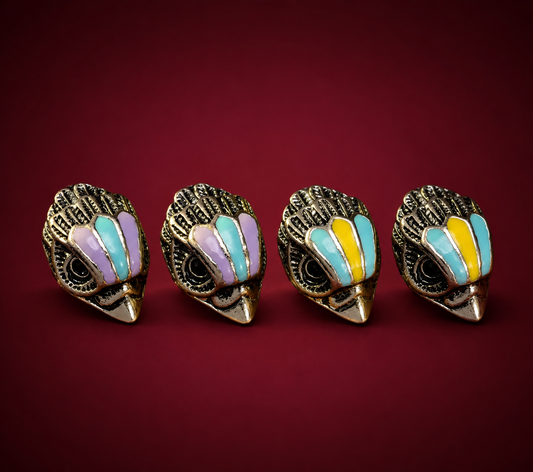 Songbird Reverie Yellow Stud Earrings