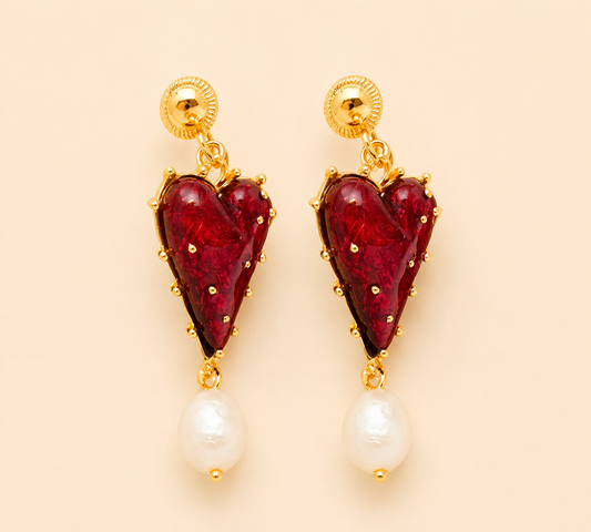 Ruby Reverie Earrings