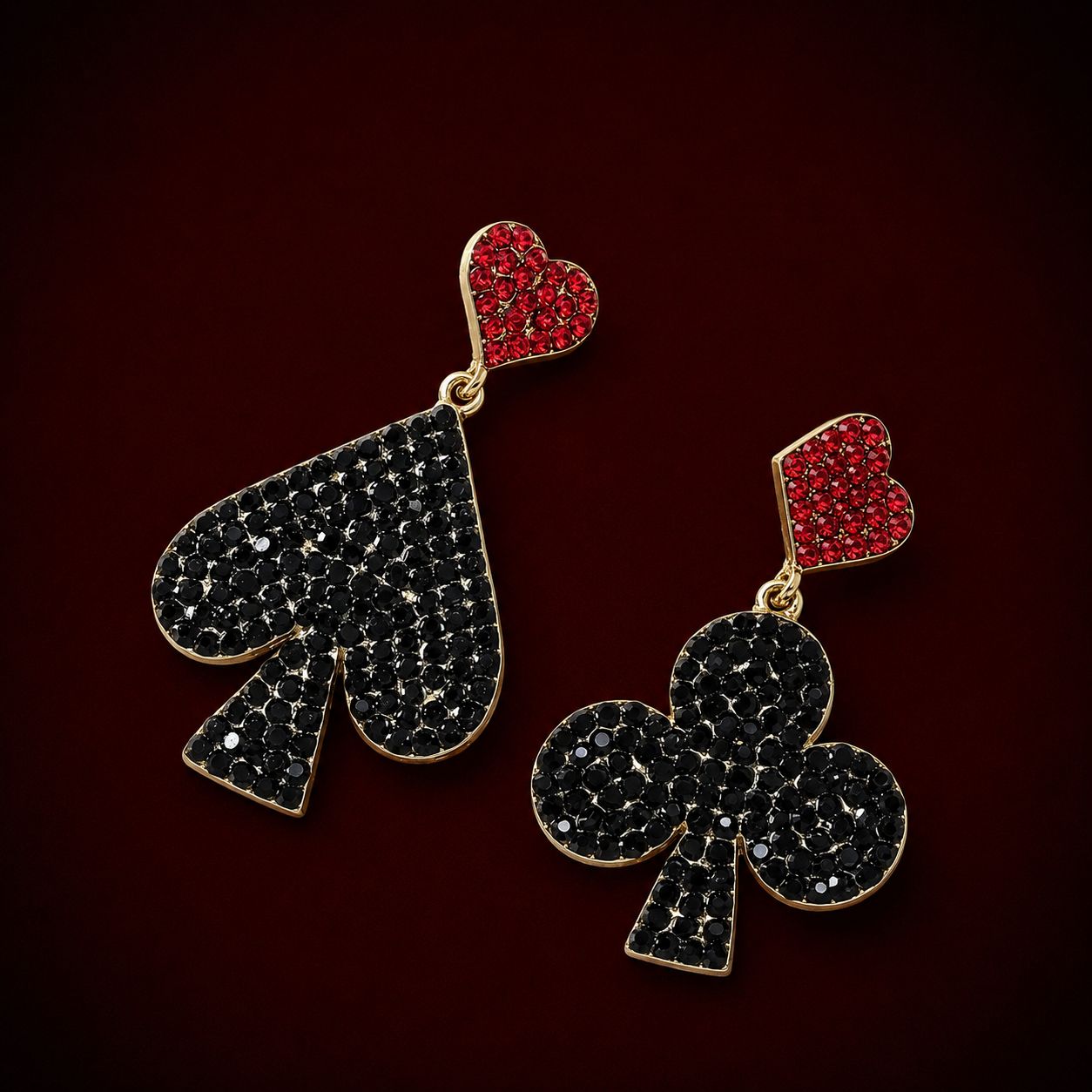 Royal Flush Earrings