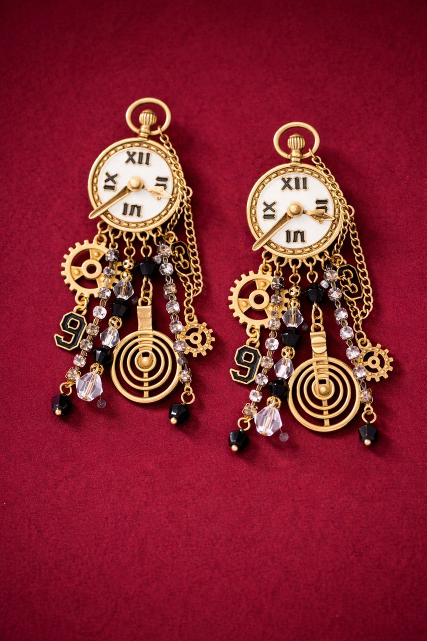 Chronos Charm Earrings