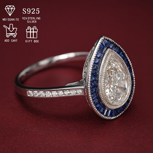Celestial Drop Ring