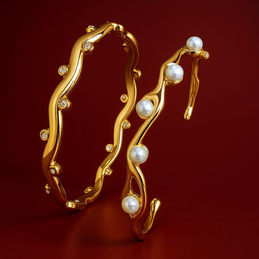 Cascade of Grace Bangles