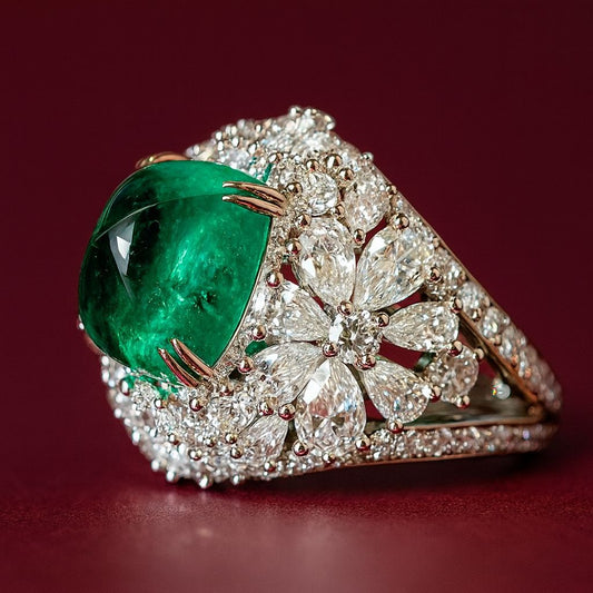 Emerald Signet Ring