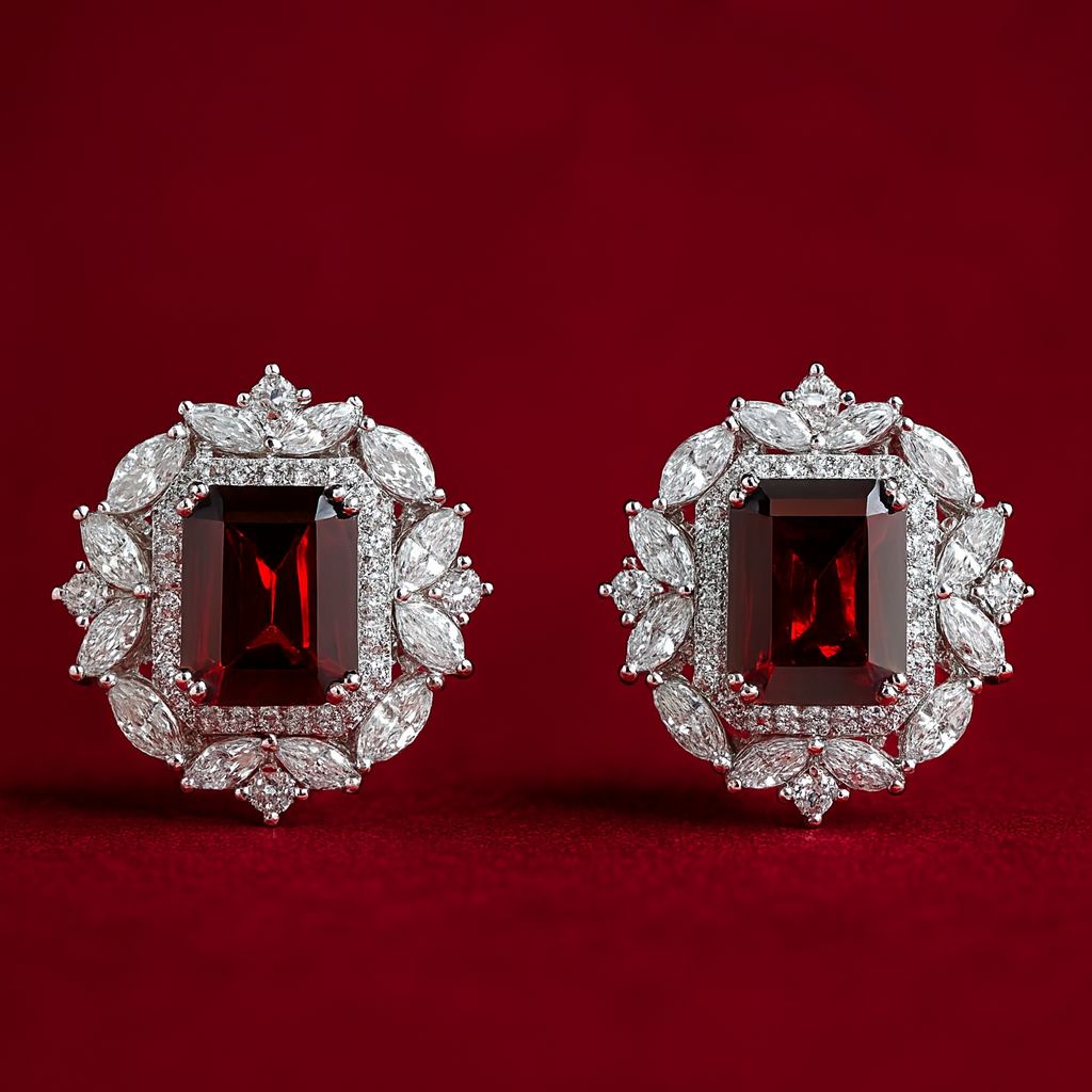 Ruby Woo Studs