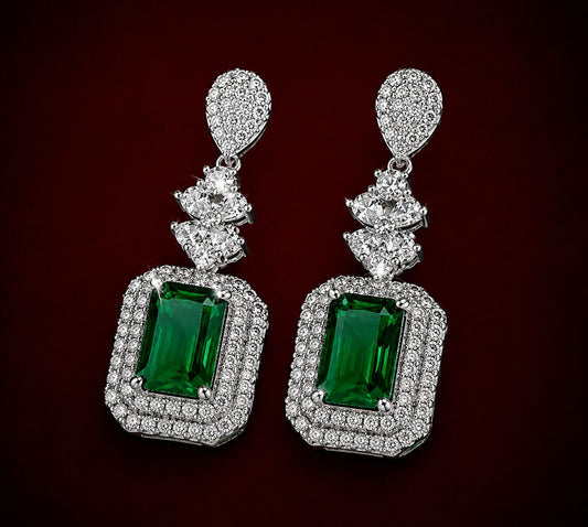Emerald Duchess Earrings