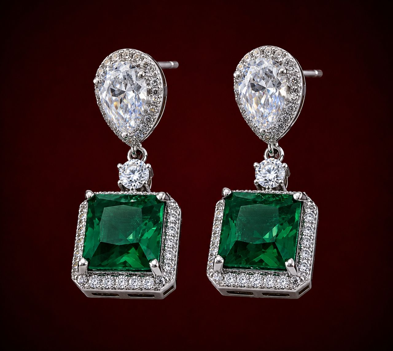 Emerald Heirloom Earrings