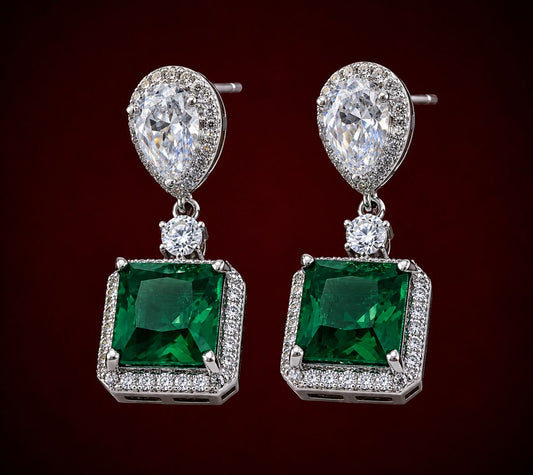 Emerald Heirloom Earrings