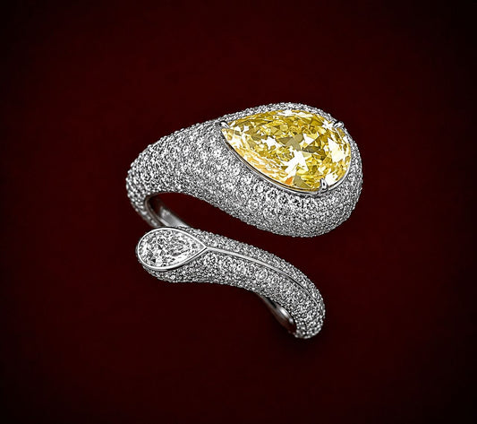 Soleil Serpent Ring