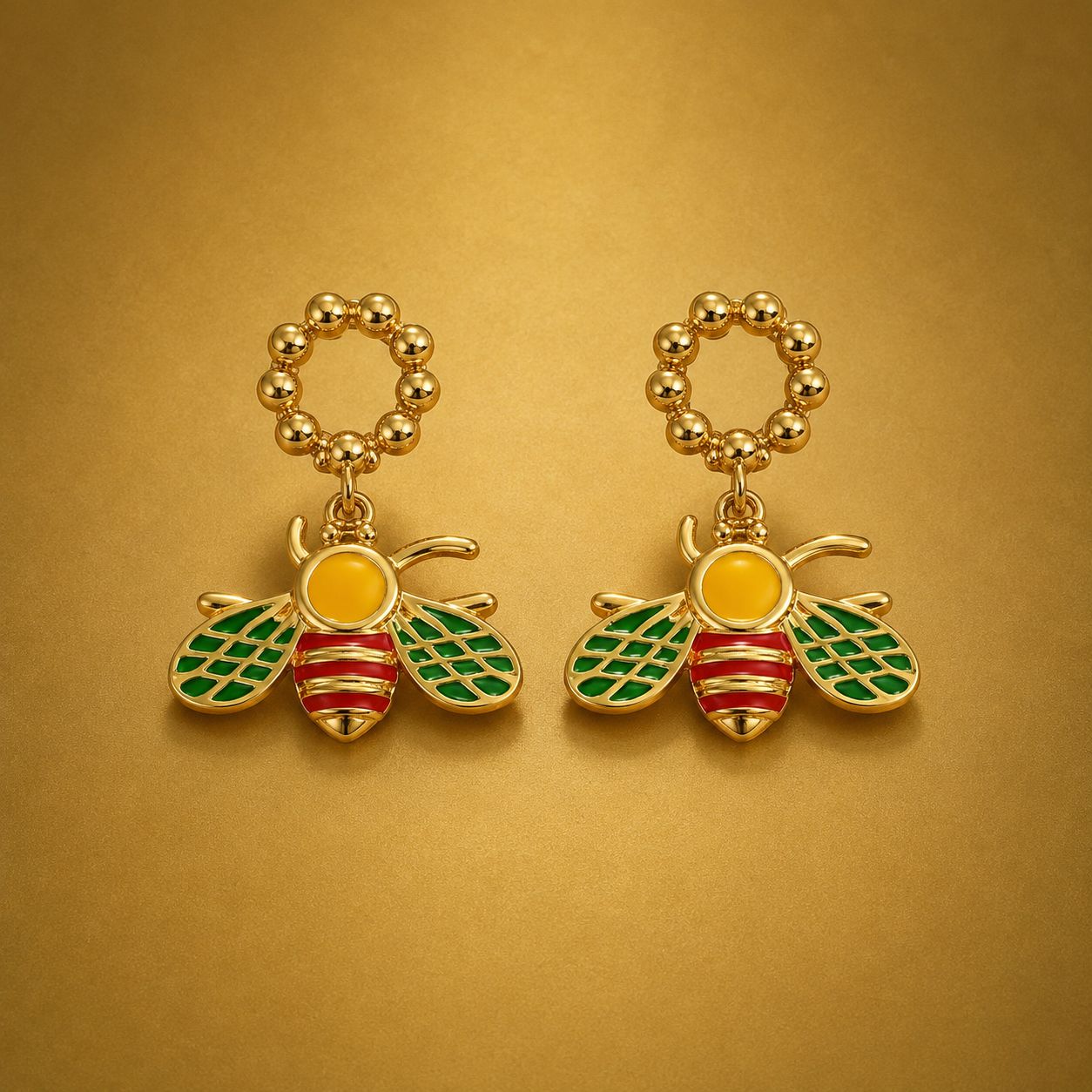 Golden Nectar Earrings