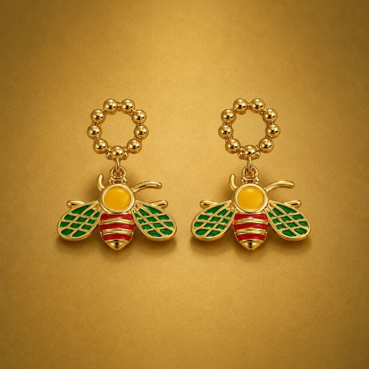 Golden Nectar Earrings