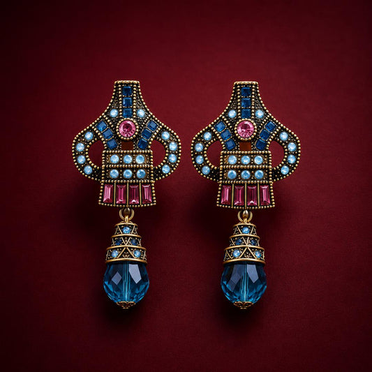 Azure Regalia Earrings