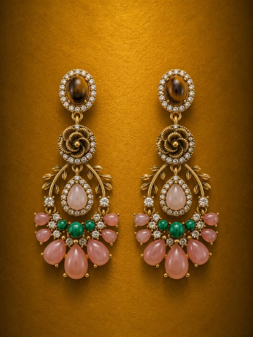 Rose Verdant Reverie Earrings