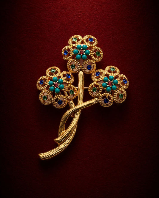 Fleur d'Or Brooch