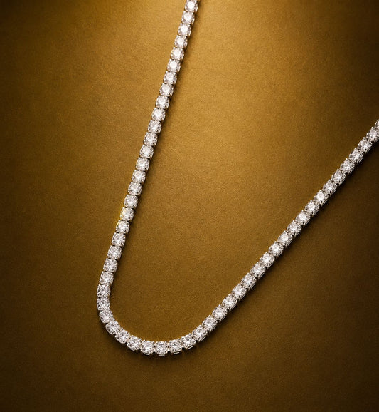 Sterling Cascade Necklace