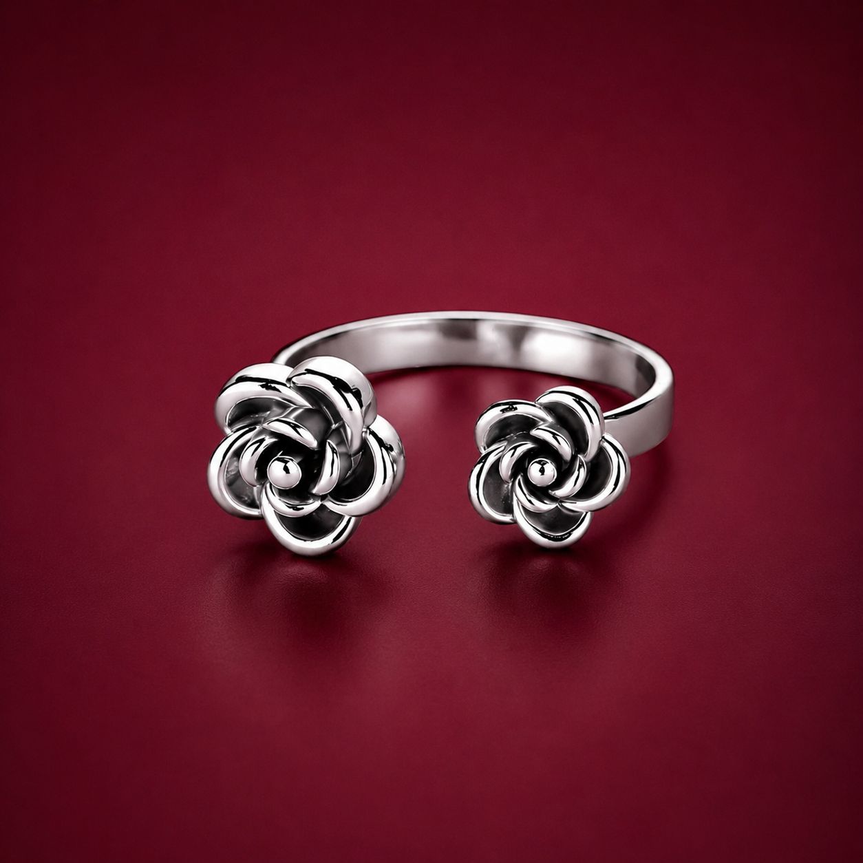 Rosette de Minuit Ring