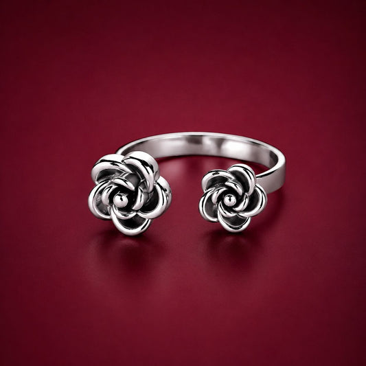 Rosette de Minuit Ring