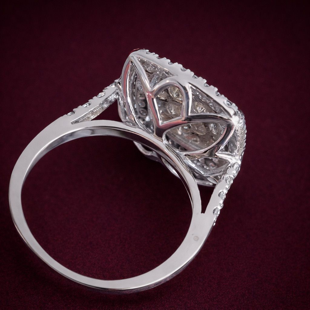 Heirloom Halo Ring