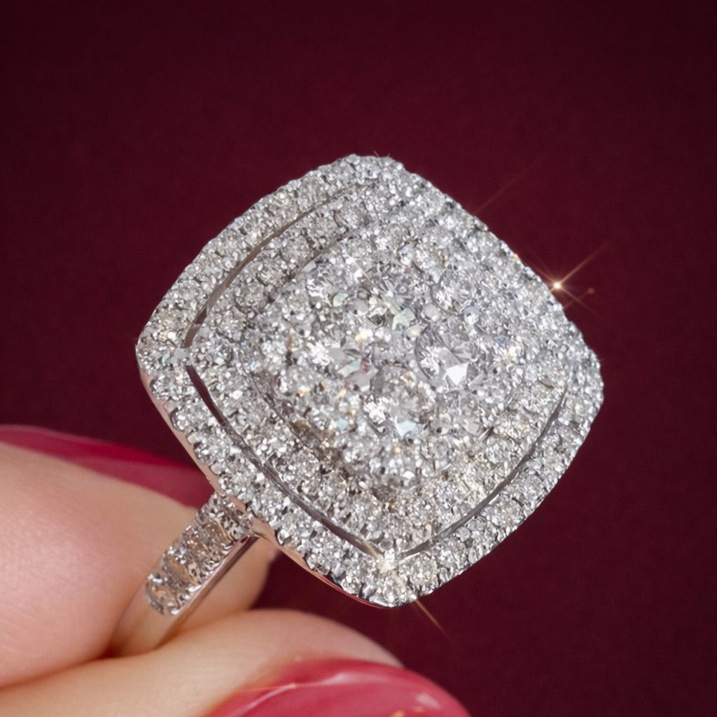 Heirloom Halo Ring