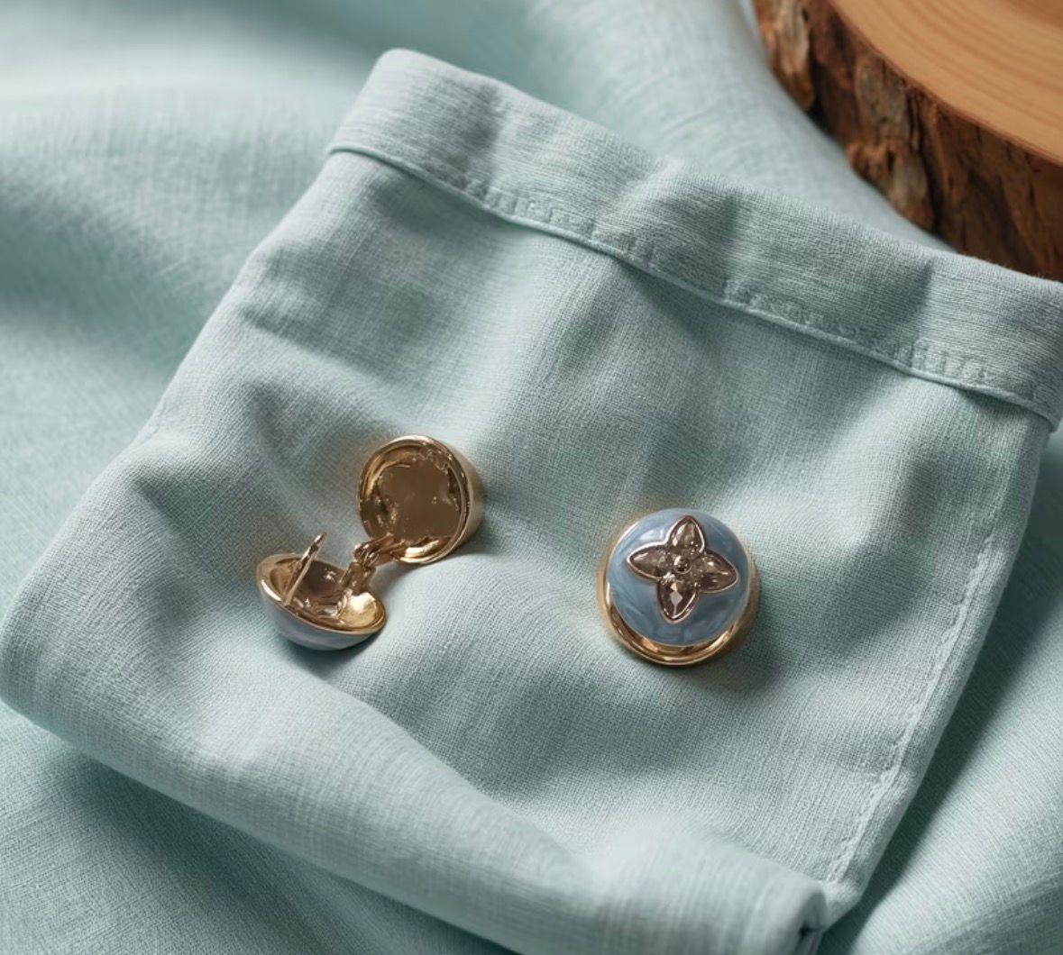 Celeste Fleur Stud Earrings
