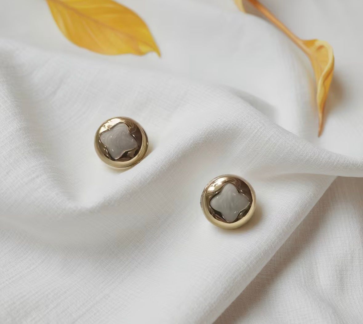 Celeste Fleur Stud Earrings