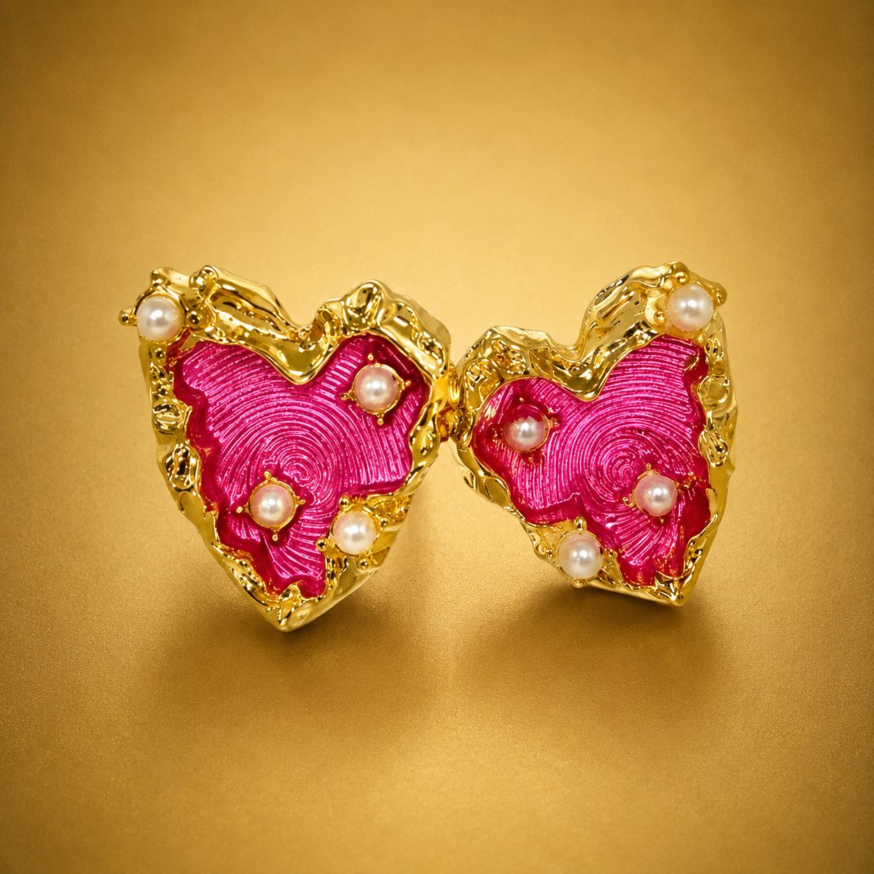 Rose Amour Stud Earrings