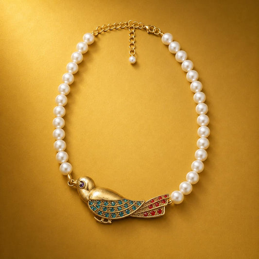 Songbird Pearl Necklace