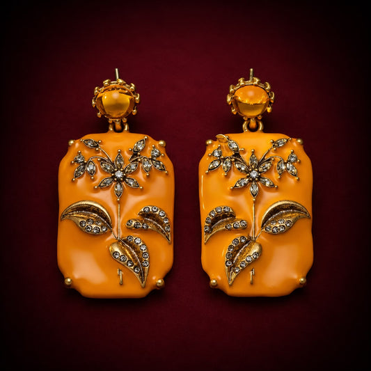 Golden Garden Earrings