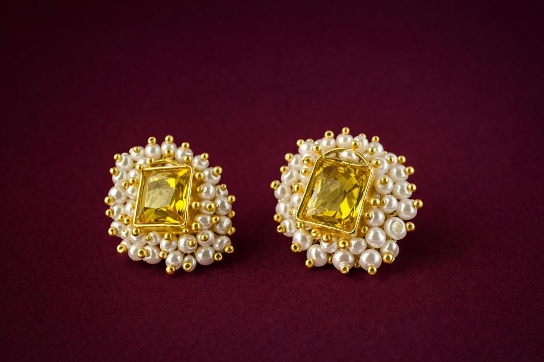 Golden Aurora Studs