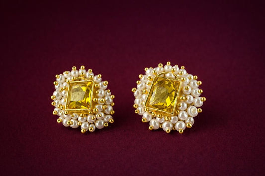 Golden Aurora Studs