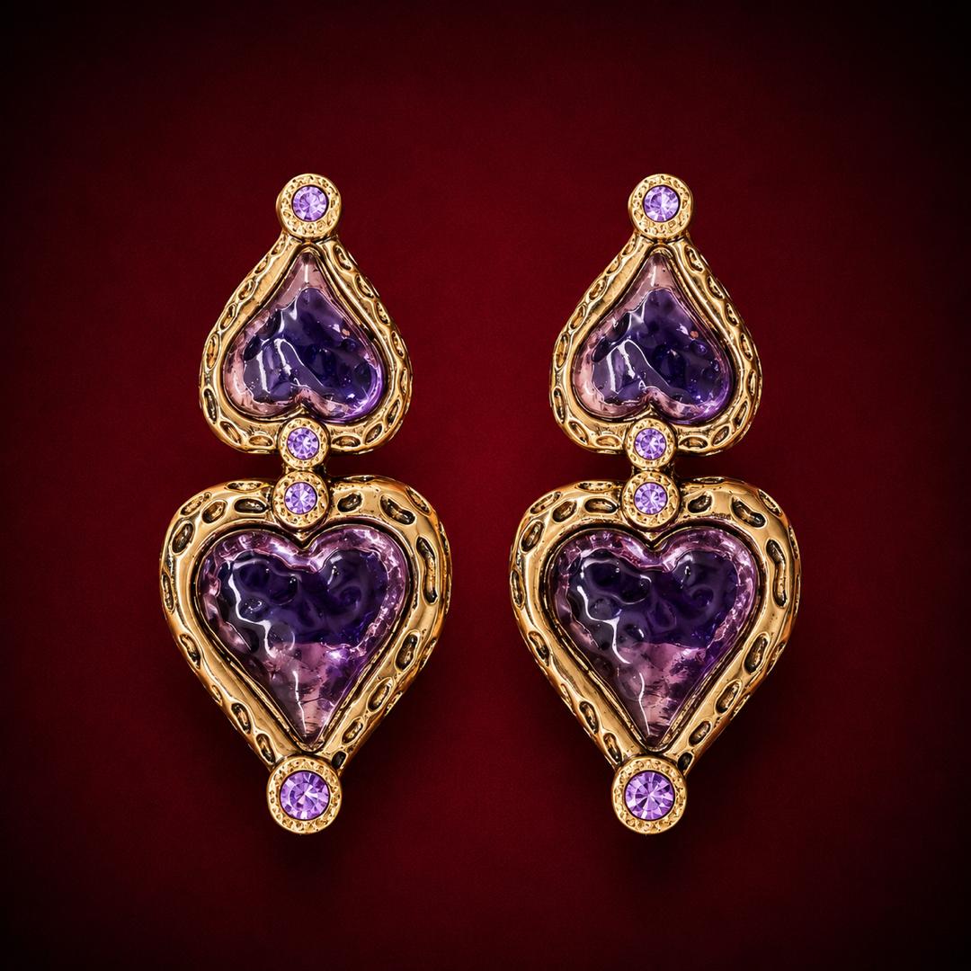 The Violet Reverie Earrings