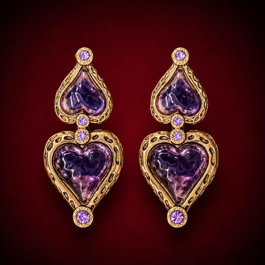 The Violet Reverie Earrings