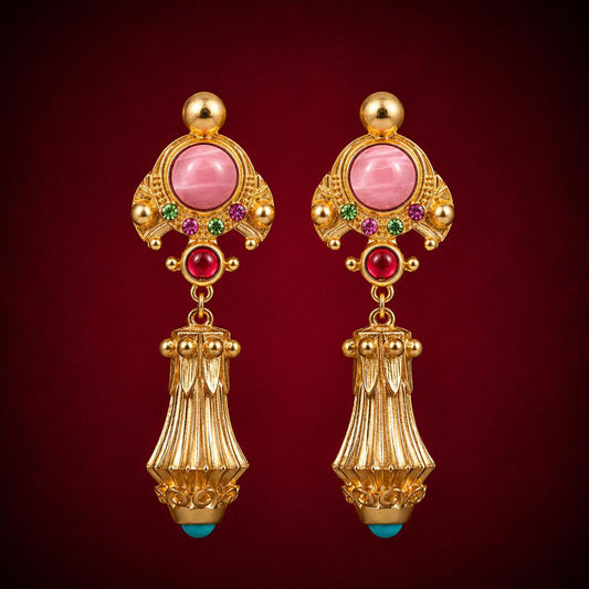 The Palis Rose Earrings